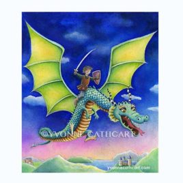 Flying dragon - lt. watermark - sp