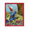 Gnome Playing Flute - new w-mk wh. B - sp