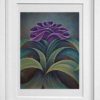 Purple Blossom - framed