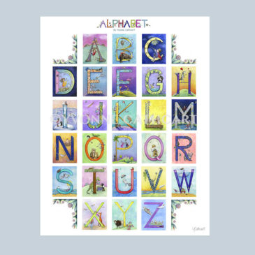 Alphabet letter prints